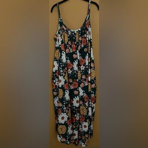 Shirley & Stone long floral romper.